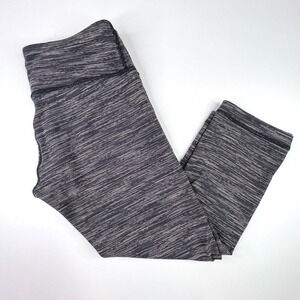 Lululemon Wonder Under Heathered‎ Gray Leggings Size 8
